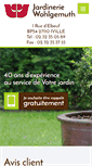 Mobile Screenshot of jardinerie-wohlgemuth.fr